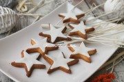 Stelle di frolla profumata, biscotti di Natale