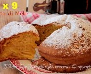 Torta senza bilancia alle mele 4 x 9 sofficissima e golosa