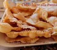 Chiacchiere alla panna croccanti e golose  ricetta facile